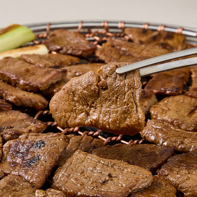 국내산 한돈 칼집 양념구이 비법갈비 특제소스 돼지갈비, 500g, 3개