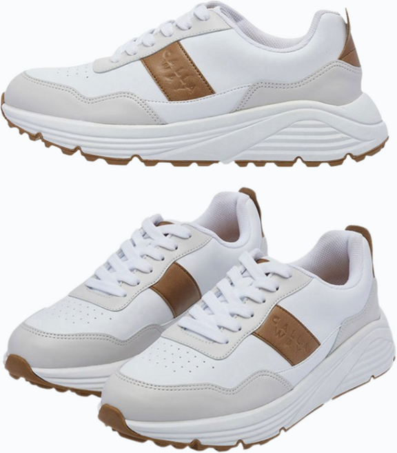 캘러웨이 정품 마커스 남성 여성 공용 스파이크리스 키높이 골프화