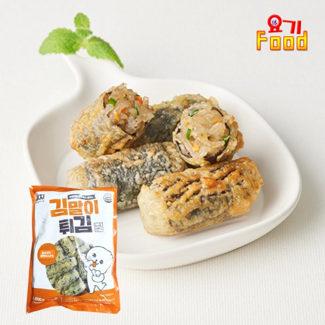 요기푸드 엄지 당면김말이튀김 1kg, 3개