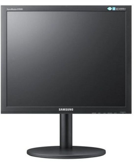 삼성 19인치 모니터 CCTV 사무용 컴퓨터모니터 4:3 스탠드형 벽걸이가능 모니터암 중고모니터, B1940R 중고, 48cm