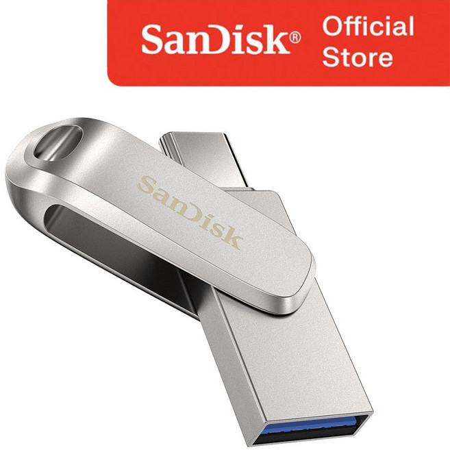 샌디스크 울트라 듀얼 드라이브 럭스 USB Type C SDDDC4, 32GB