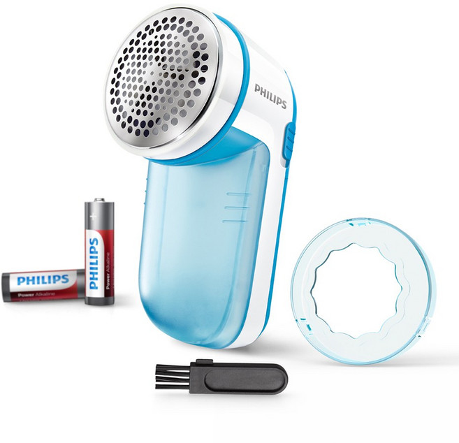 필립스 보풀제거기, 화이트&블루, GC-026(필립스 보풀제거기)