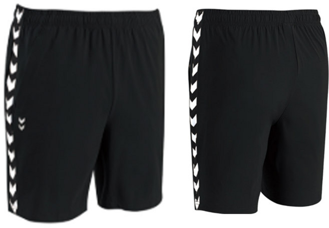 험멜 HM-P7530 냉감스판 반바지 우븐스트레치 트레이닝 반바지 헬스 런닝 배드민턴 반바지