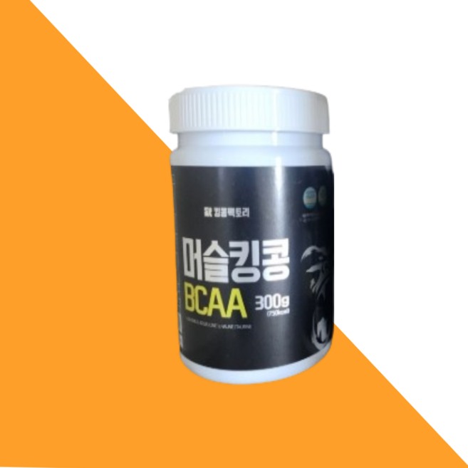 킹콩팩토리 머슬킹콩 BCAA 레몬맛 500mg L로이신 L이소로이신 L발린, 300g, 3박스