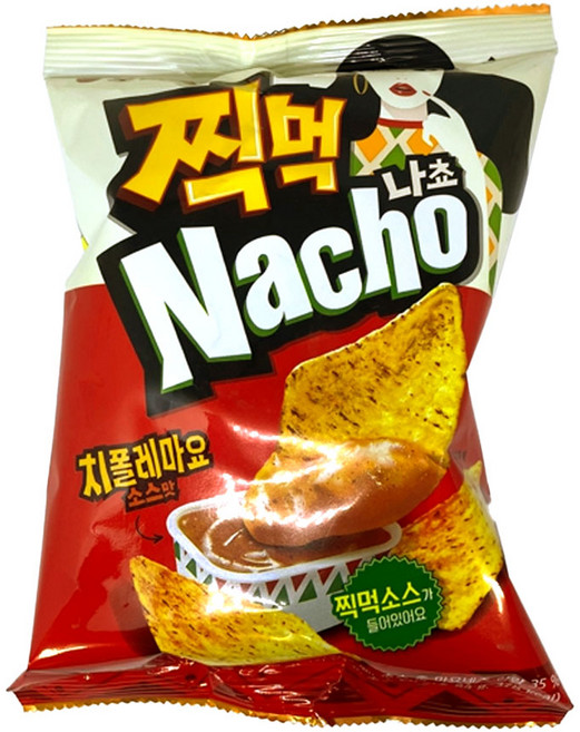 오리온 찍먹 나쵸 치폴레마요소스맛, 84g, 24개