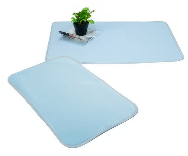 YOUPAN 여름 시원한 쿨매트 아이스 냉감 패트 침대 시트, C아이스 블루