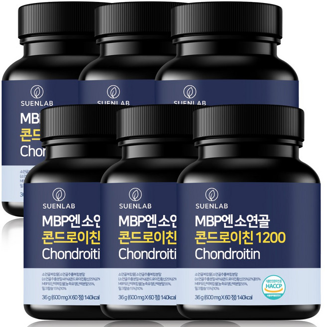 소연골 콘드로이친 1200 MBP, 6개, 60정