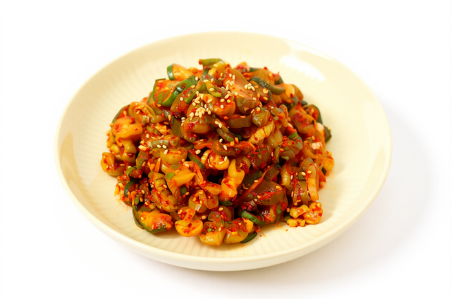 양념 국산 오이지무침 통오이지 오이절임 짠지 전통오이지 장아찌, 1개, 양념오이지무침 400g 1통