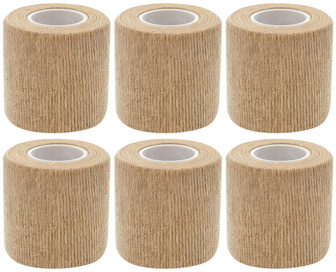 헬로제인 자가점착식 탄력보호대 (부직포), 6개