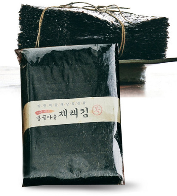 청정해남김 생김 재래김 1톳 100매, 1개