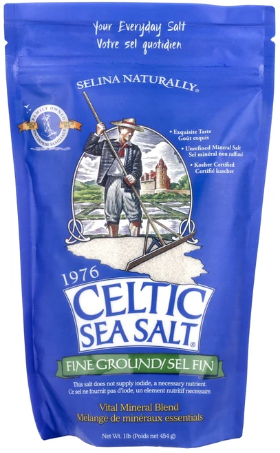셀틱 소금 천일염 시솔트 파인 그라운드 미네랄 블렌드 454g, 1개 - 쿠팡
