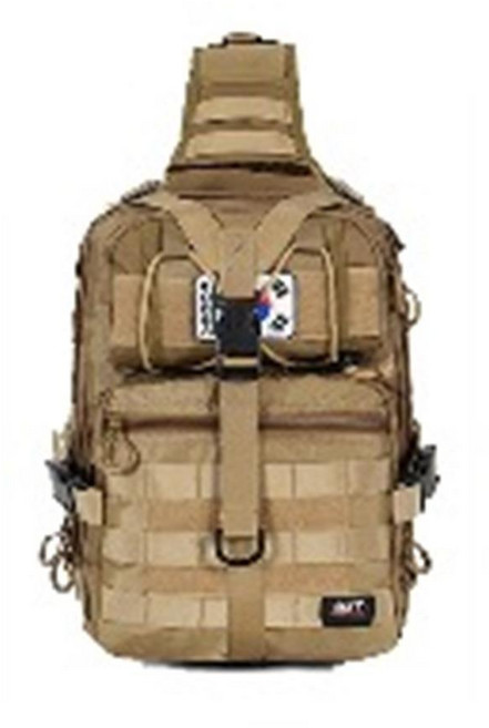 남자 낚시용 전술 어깨가방 크로스백 미니멀리즘패션 친구선물 매니쉬룩 꾸안꾸 룩, 베이지