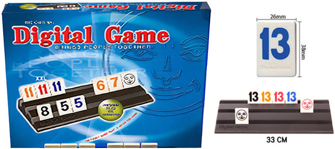 디지털게임 루미 클래식 더블엑스엘 XXL 보드게임 빅블럭 B321