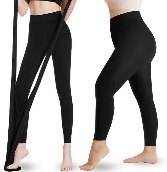 아띠Ahtty 국산 빅사이즈 XXL 키큰녀 롱다리 3D 입체 힙 150D 9부 무발 팬티 스타킹 2P 세트