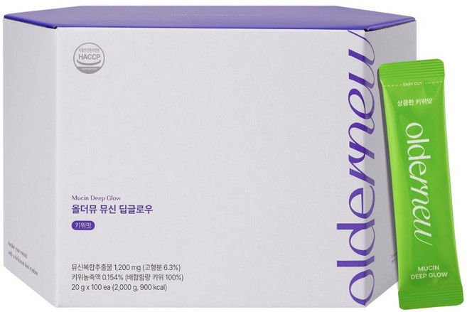[본사공식몰] 올더뮤 뮤신 딥글로우 키위맛, 10회분, 10박스