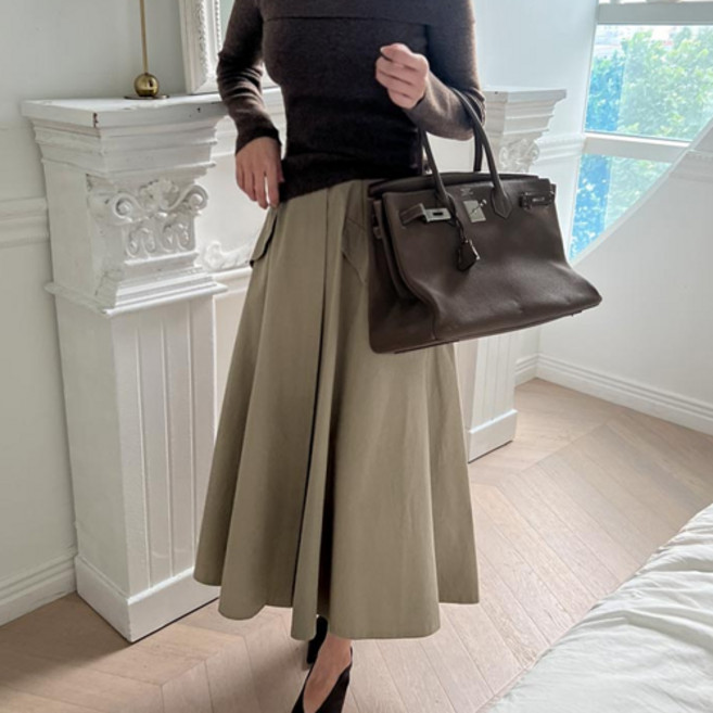 [난닝구]드몬트 플레어스커트