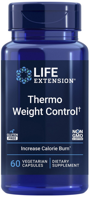 LIFE EXTENSION 熱控體重素食膠囊, 1個, 60顆