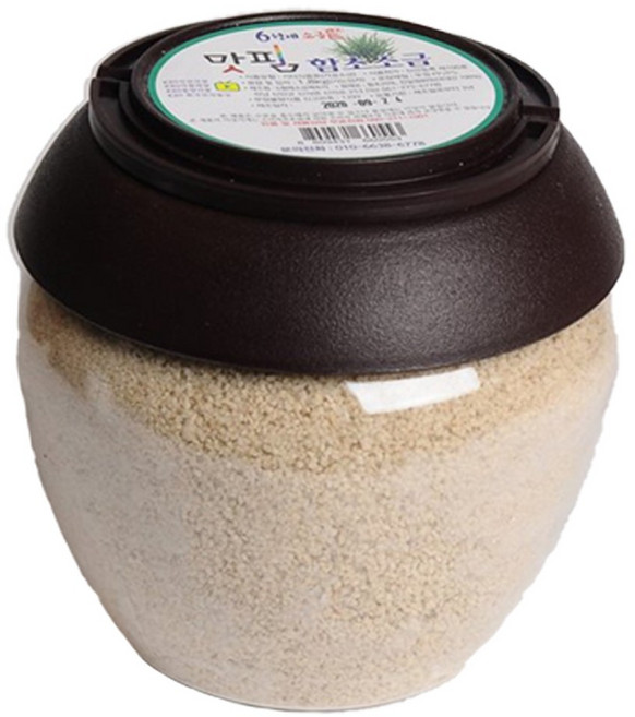 6형제소금밭 함초소금 천일염, 1.8kg, 1개