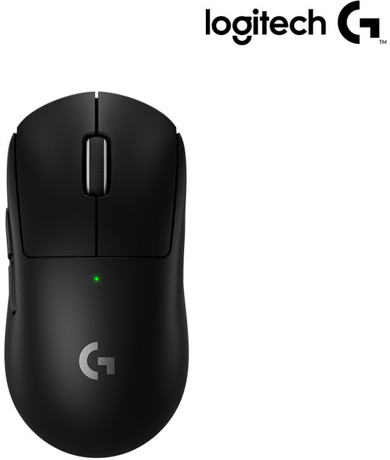 로지텍 PRO X SUPERLIGHT 2 무선 마우스 910-006, BLACK