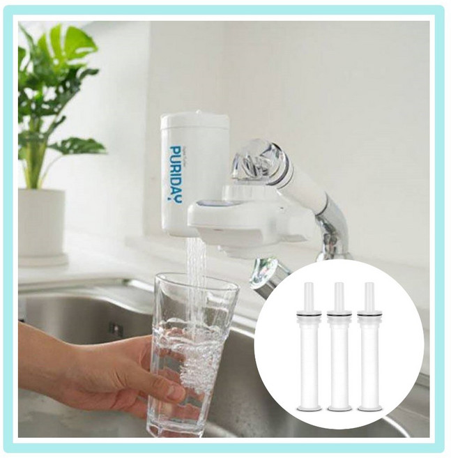 퓨리데이 세디먼트필터 3개세트 의료용 나노 정수기 필터, 1개