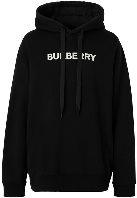 버버리 로고 프린트 후디