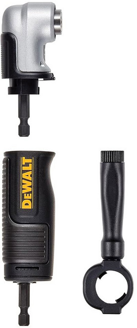 디월트 임팩 드라이버 드릴 직각 어댑터 DWAMRAFT 2-in-1 1.5인치, DEWALT 직각 드릴 어댑터, 2-in-1 부착물 (, 1