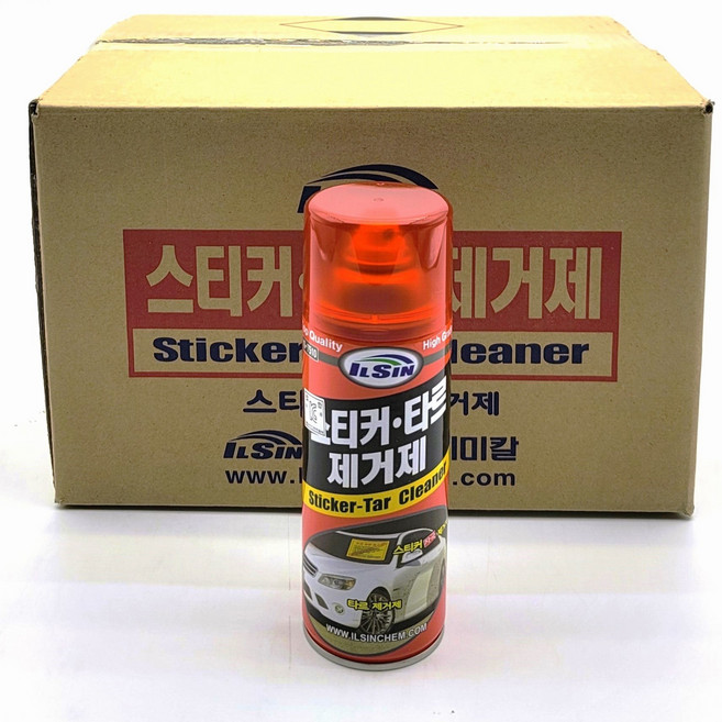 일신 스티커 타르 제거제, 420ml, 4개