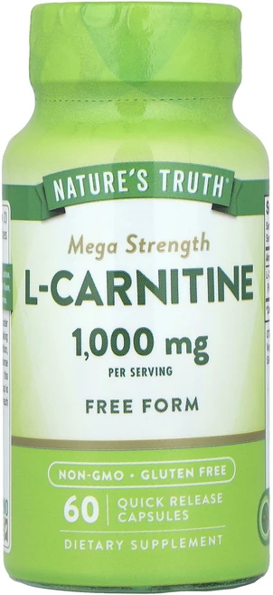 신상할인판매 Nature's Truth L-카르니틴 메가 스트렝스 빠른 방출 캡슐 60정(캡슐 1정당 500mg) 최저가격, NaturesTruthL카르니틴메가스트렝스빠른방출캡슐6 - 쿠팡