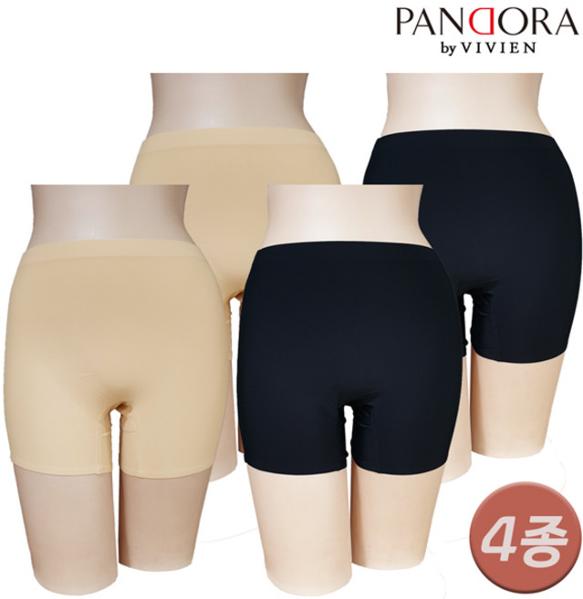 [무료배송]비비안 판도라007 여성 누디 사각팬티 4종 (90~105)