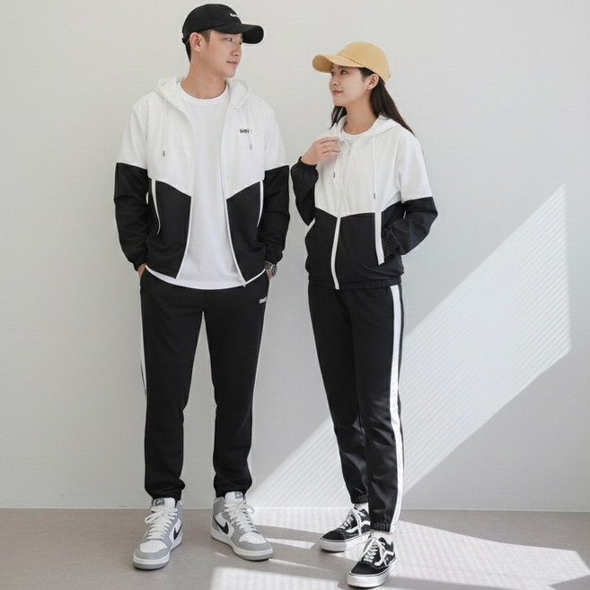 이프노스 후드 아노락 트레이닝복 세트 남녀공용