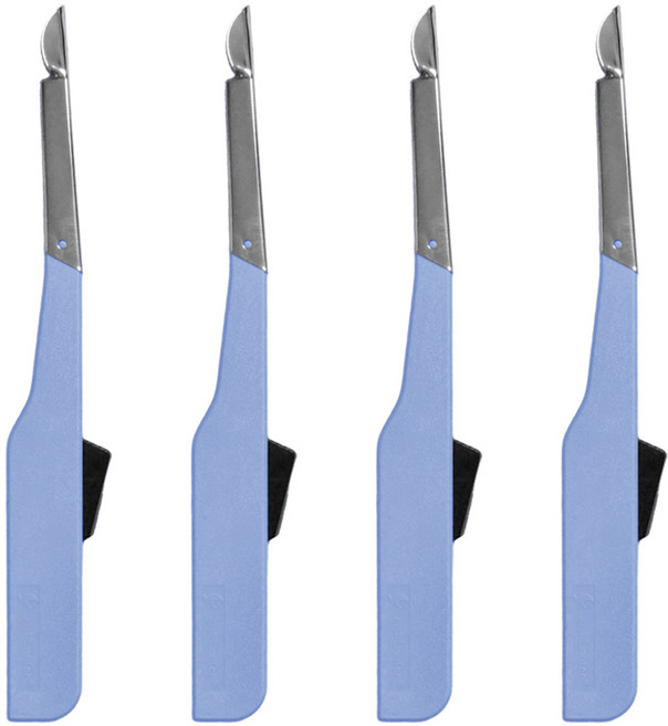 저스트 71s 스파크 점화기, 4개, 블루