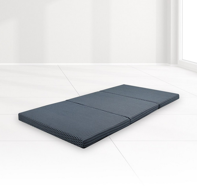 슬립쿠 POE 에어코일 3단 접이식 토퍼 매트리스 쾌적한 매트리스 물세척 통기성