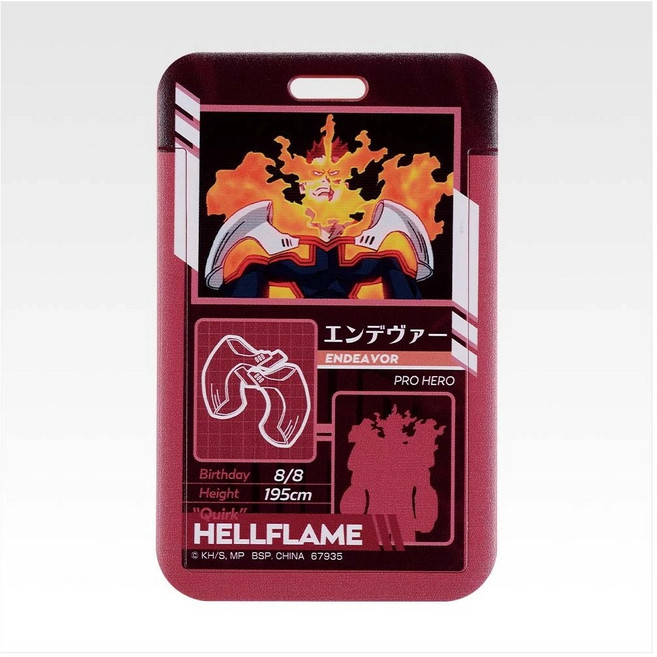 엔데버 카드홀더 K상 나히아 나의히어로아카데미아 FURTHER BEYOND 저 너머로 제일복권 이치방쿠지