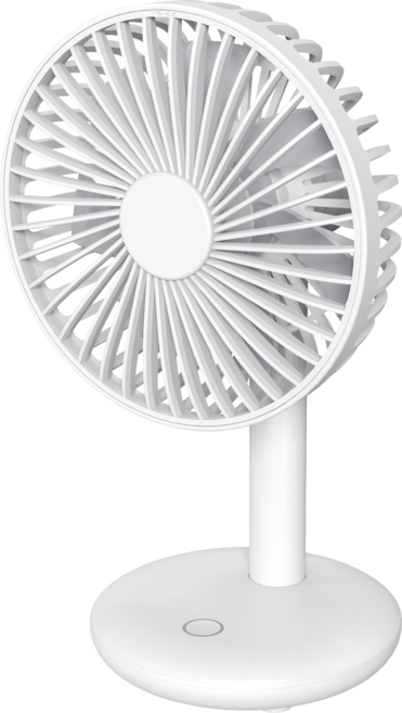 모노큐브 4.5인치 탁상용 자동회전 선풍기 MONO-4.5RTFAN, 화이트