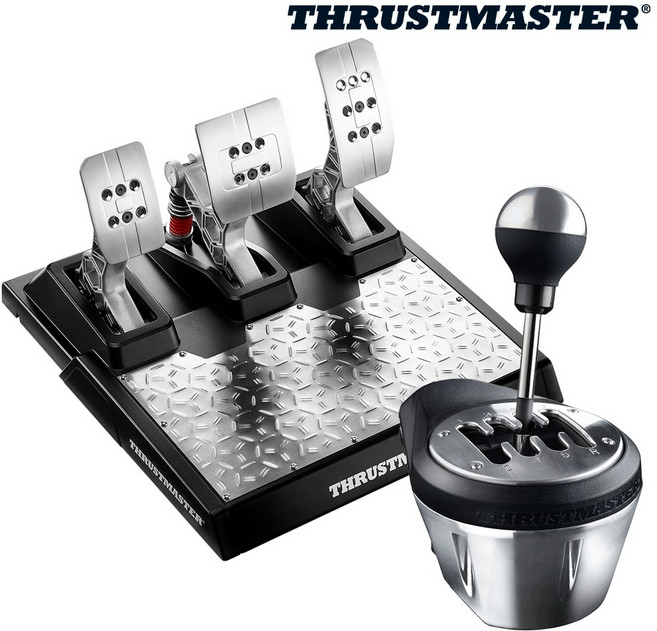 트러스트마스터 TH8A 쉬프터 T-LCM 로드셀 3패달 세트 (공식수입정품), 1개