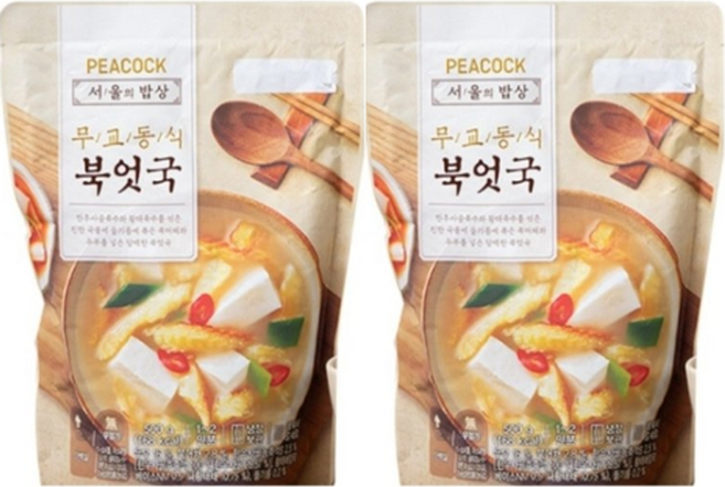 피코크 무교동식 북엇국 500g, 2개