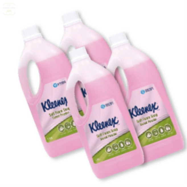 그니스토어 핸드워시 스윗파우더향 1.95L 4개 대용량 욕실솝