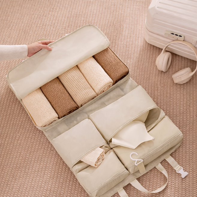 옥타기지 여행용 걸이형 속옷 정리 파우치