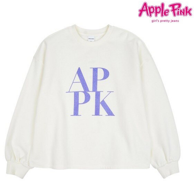 애플핑크 겨울마감 PK 크롭티셔츠 (APK8R713GSI)