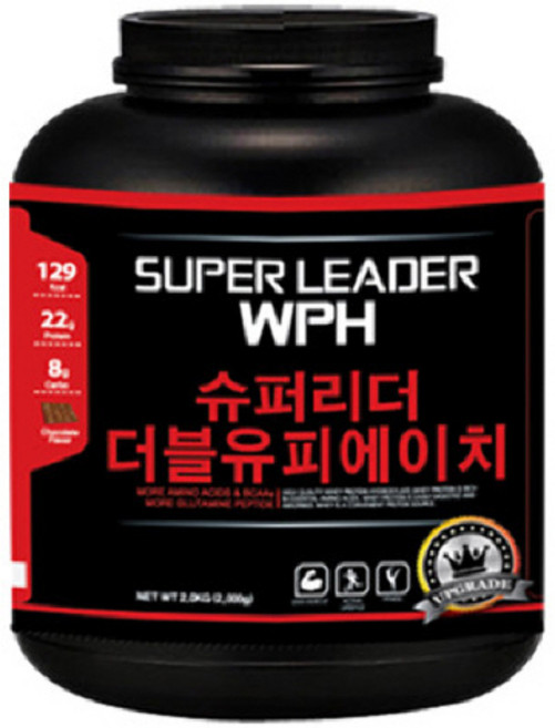 슈퍼리더 더블유피에이치 WPH 2Kg 순수근육발달 단백질보충제 프로틴, 1개