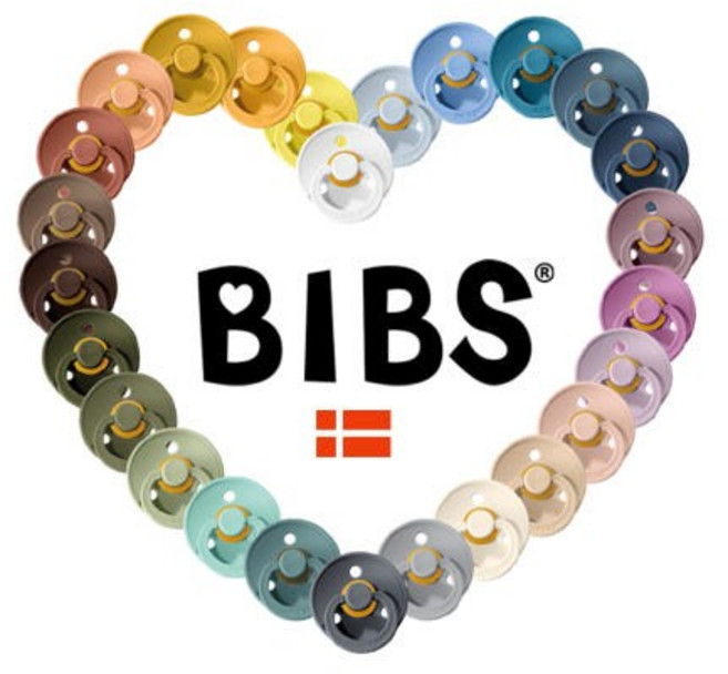 BIBS 쪽쪽이 데니쉬 공갈젖꼭지, 2단계(6~18개월), 더스키라일락, 1개