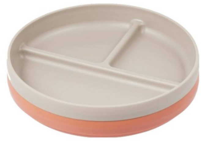 락앤락 리틀럽 미끄럼방지 3칸 식판 2종 세트, 분홍, 2세트