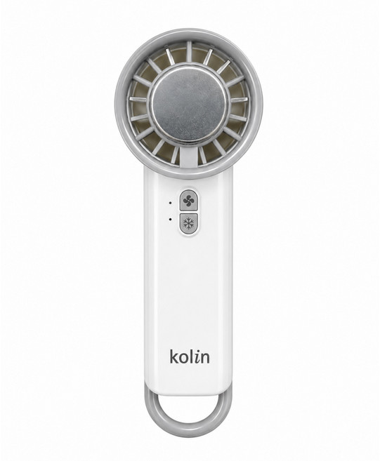 kolin 手持直立冰敷風扇, 白色, KF-HC100U