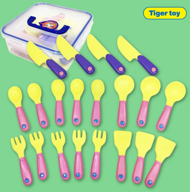 티거토이 소프트수저포크세트(16pcs), 소프트수저포크, 1개 - 쿠팡