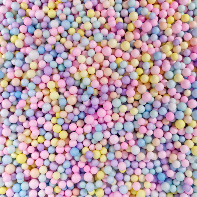 스티로폼 알갱이 파스텔 4-6mm 약 550개입, 단품, 단품