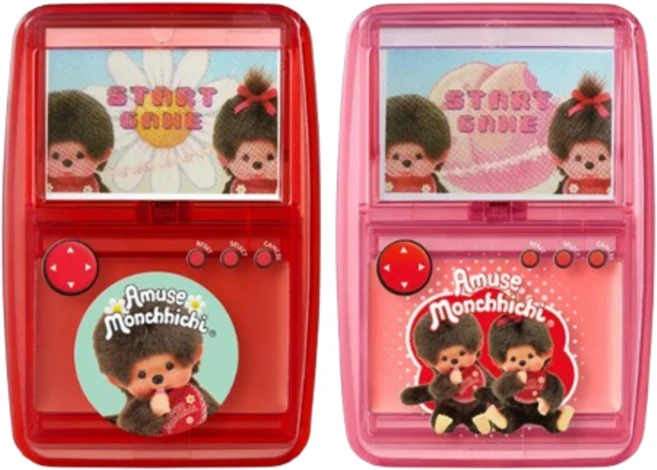 어뮤즈 게임기 립 앤 치크 헬시 밤 몬치치 미니 핑거 퍼프 포함, 1개, 몬치치 복숭아 밤 - 쿠팡