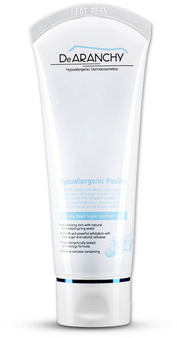 디아랑쉬 퓨리파잉 블랙슈가 스파필 페이스 스크럽, 1개, 100ml