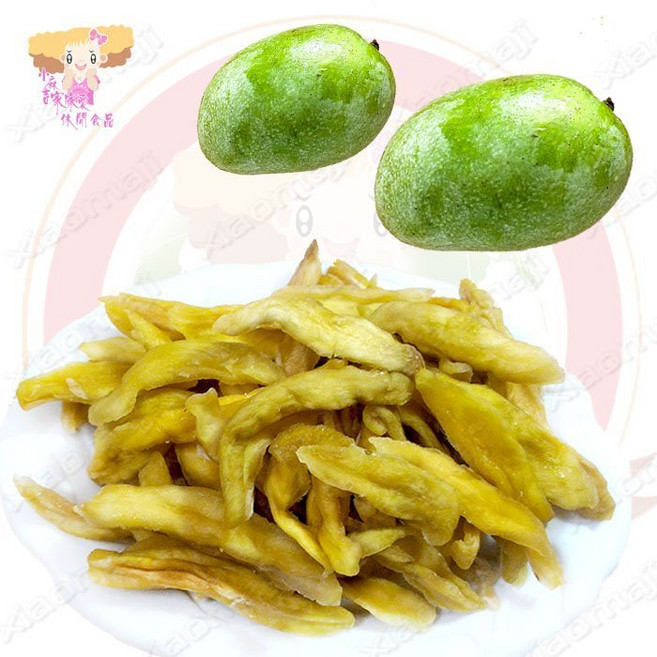 小麻吉 烘焙情人果 土芒果乾 蜜餞果乾, 200g, 1個