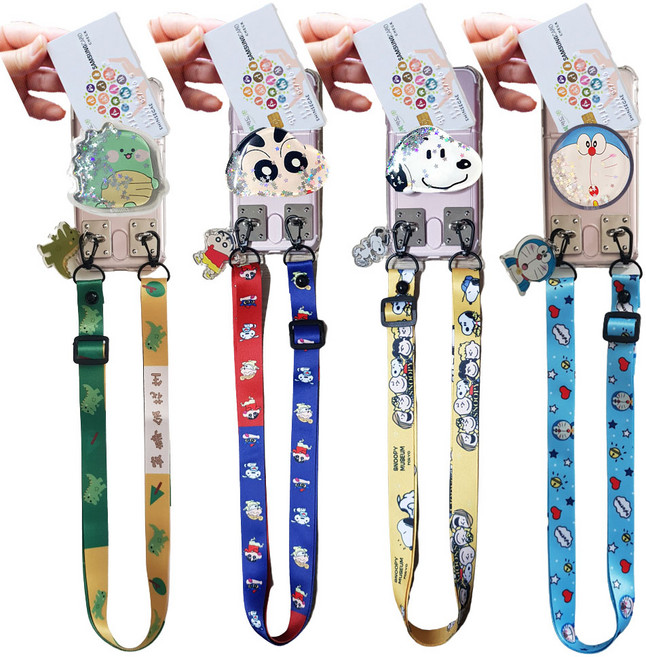 갤럭시 A36 5G SM-A366N 목걸이 스트랩 폰그립톡 거치대 카드수납 실리콘 젤리 휴대폰 케이스