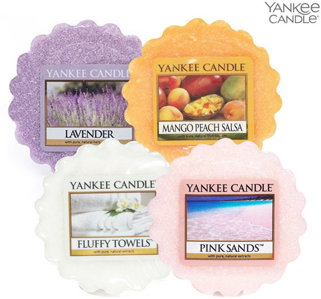 양키캔들 타트왁스 방향제 (택1), 프레쉬컷로즈